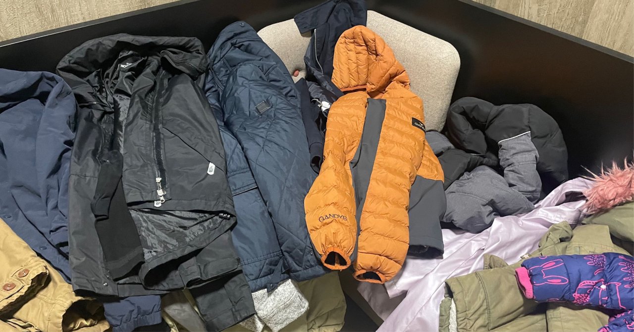 Warm hearted colleagues donate over 30 coats Halton Housing